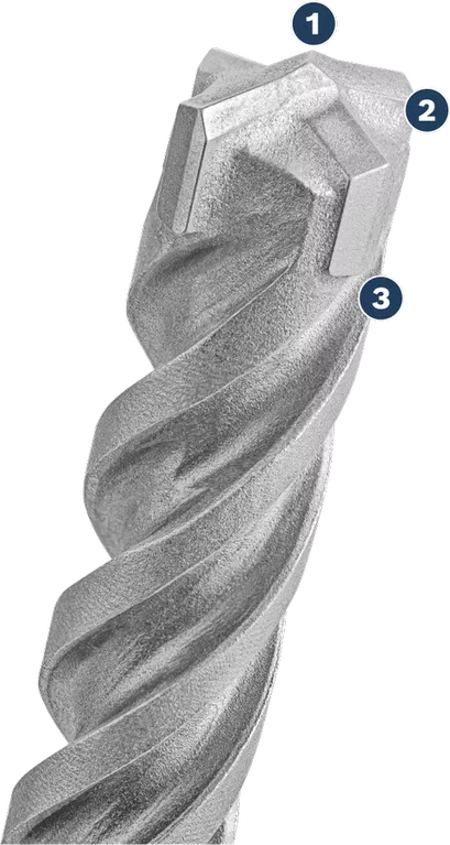 Long Life drilling in reinforced concrete Long Life drilling in reinforced concrete