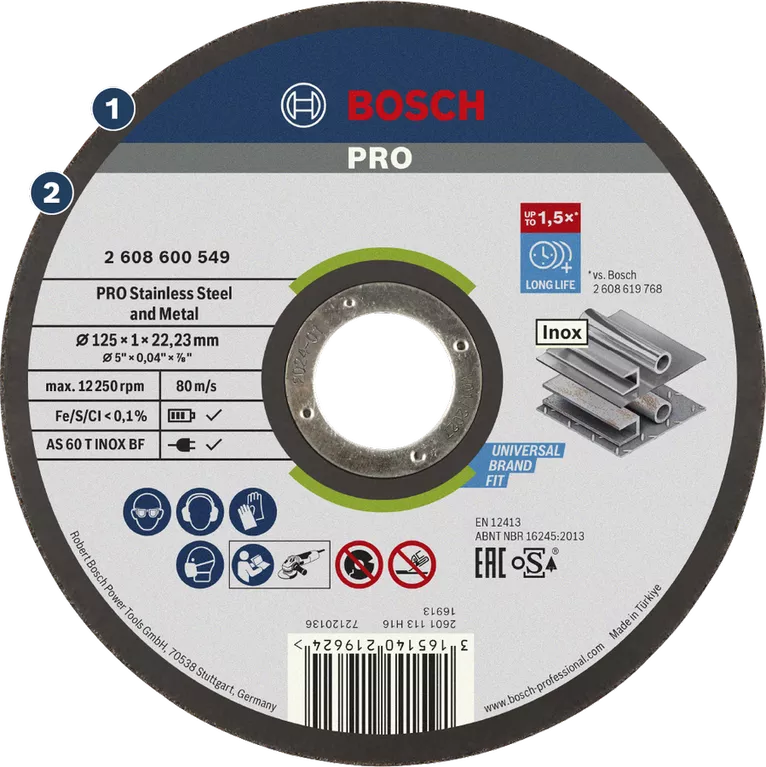 Long Life cutting stainless steel and metal Long Life cutting stainless steel and metal