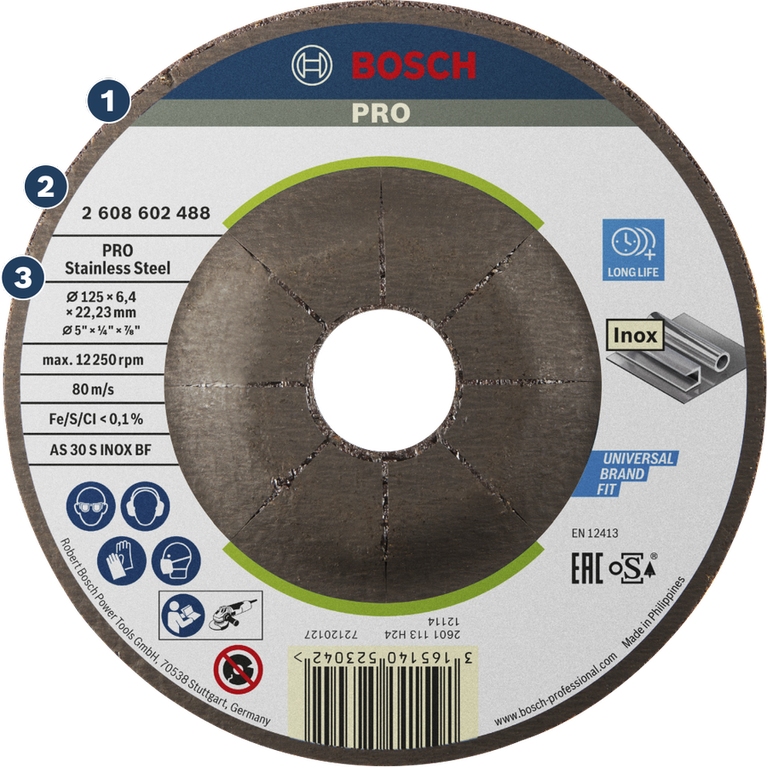 Long Life grinding stainless steel Long Life grinding stainless steel