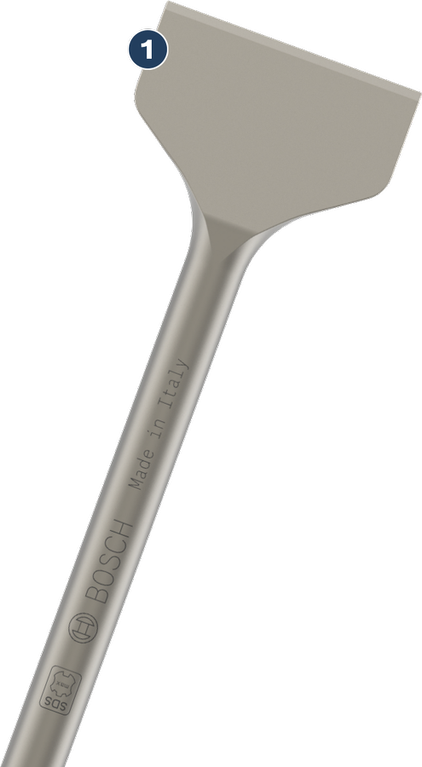 Bosch PRO SDS max-4C Tile Chisel 80 x 300 mm.
