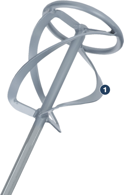 Long Life stirring viscous and dense materials Long Life stirring viscous and dense materials