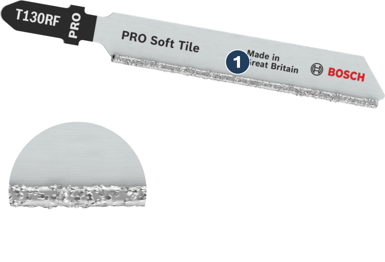 Precision cutting tiles Precision cutting tiles