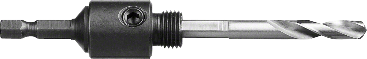 Bosch hexagon socket adapter with 6.35 mm diameter.