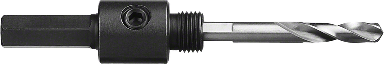 Bosch hexagon socket adapter with drill bit.