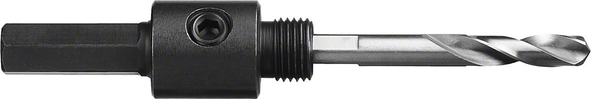 Bosch hexagon socket adapter with drill bit.