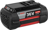 Bosch 36V 4.0Ah Li-Ion battery.