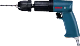 Bosch 320-watt pneumatic drill with 10 mm steel capacity.