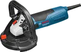 Bosch GBR 15 CAG concrete grinder with 125 mm disc.