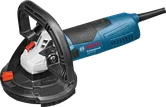 Bosch GBR 15 CAG concrete grinder with 125 mm disc.
