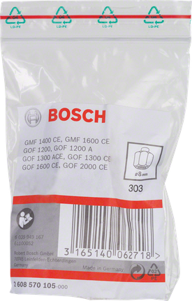 Bosch 8 mm collet accessory.