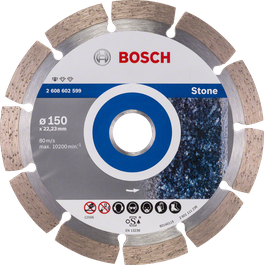 Bosch Standard for Stone diamond cutting disc 150mm.
