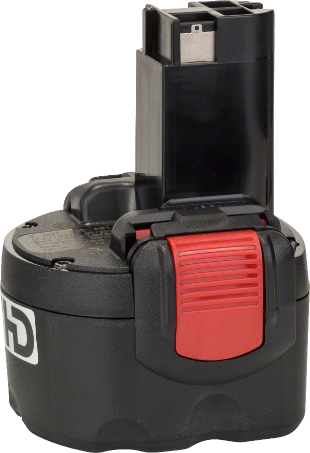 Bosch 9.6V NiMH pod-style battery pack.