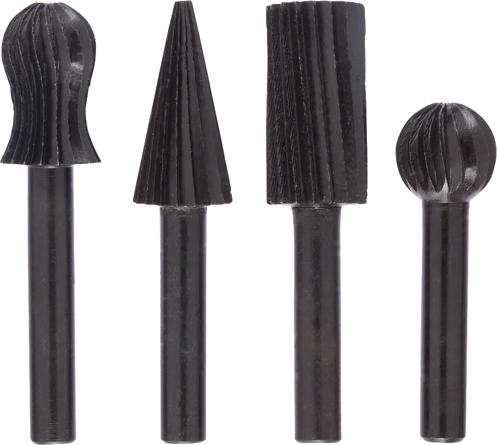 Bosch 4-piece freehand router bit set 13 mm.
