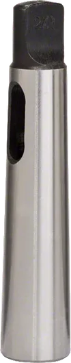 Bosch reduction sleeve with cylindrical shank.