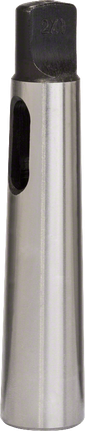Bosch reduction sleeve with cylindrical shank.