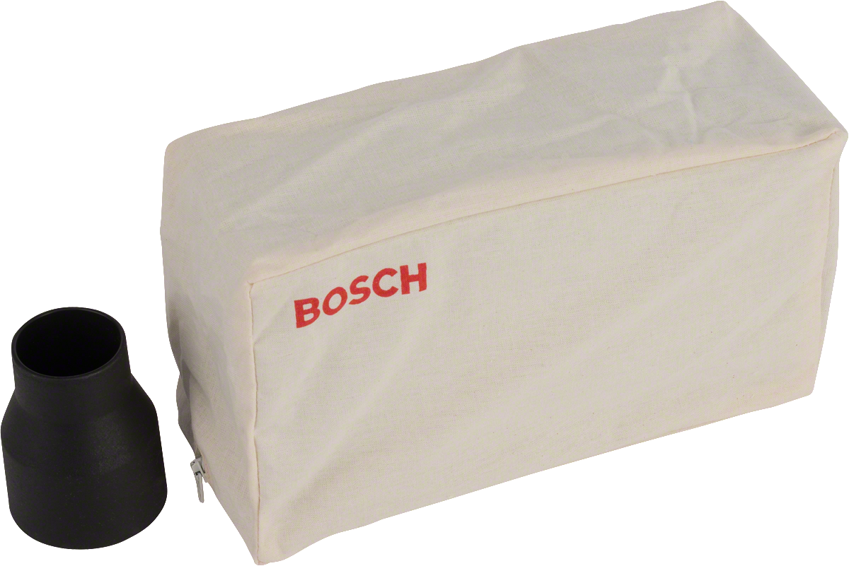 Bosch dust bag for collecting debris, 40-44 mm diameter.