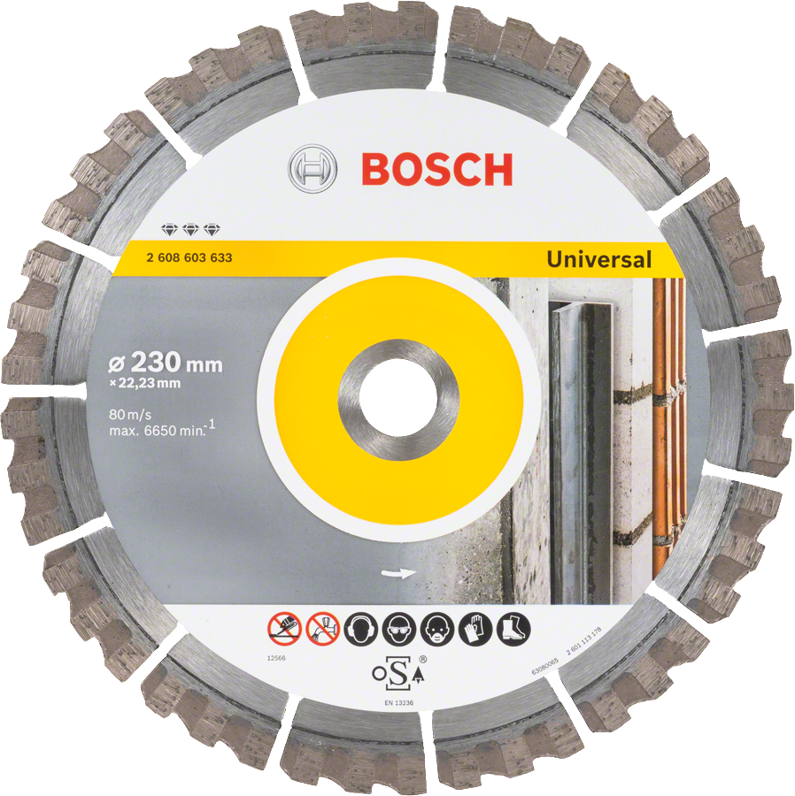 Bosch diamond cutting disc Best for Universal 230 mm.
