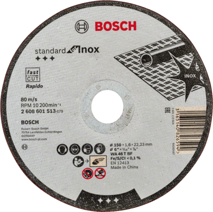 Bosch 2608603173 Disque à tronçonner à moyeu déporté standard for stone C 30 S BF 115 mm 22,23 mm 2,5 mm 