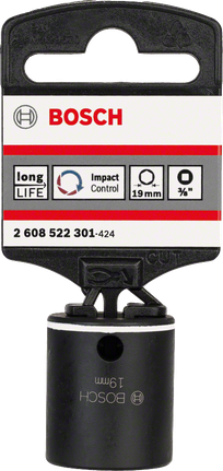Bosch 19mm 3/8″ impact socket.