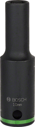 Bosch 10mm socket for 1/2 inch external square.