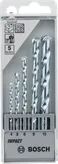 Bosch 5-piece CYL-1 masonry drill bit set 4-10 mm.
