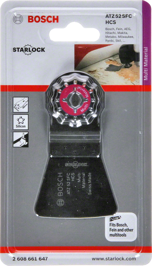 Bosch HCS scraper ATZ 52 SFC flexible blade accessory.
