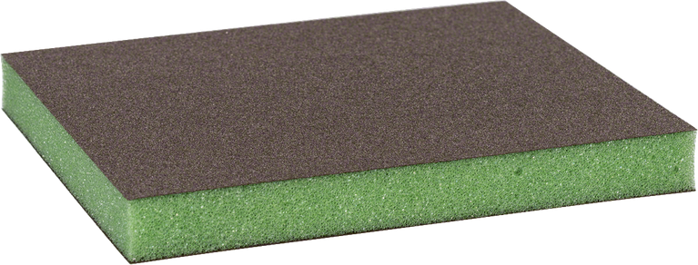 Bosch sanding sponge for fine surface finishing.