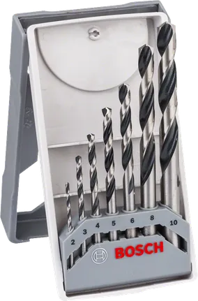 Bosch HSS Twist Drill Bit PointTeQ 7pcs Mini-X-Line set.