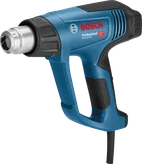 Bosch GHG 20-63 heat gun with adjustable temperature.