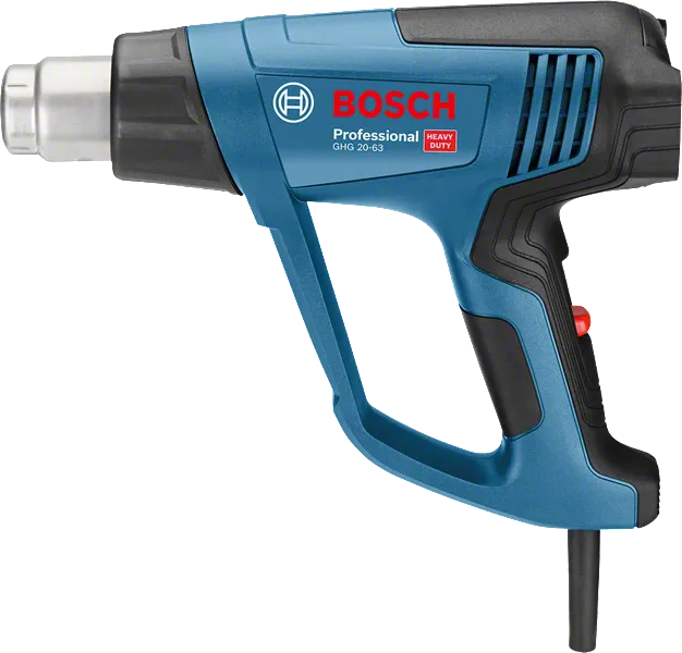 Bosch GHG 20-63 heat gun for heavy-duty applications.