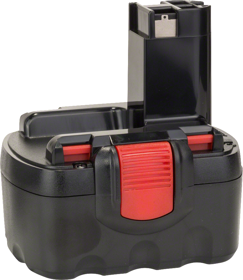 Bosch O-Pack rechargeable battery for power tools.