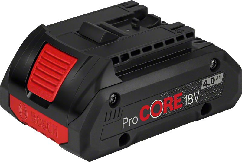 Bosch ProCORE18V 4.0Ah battery for cordless tools.