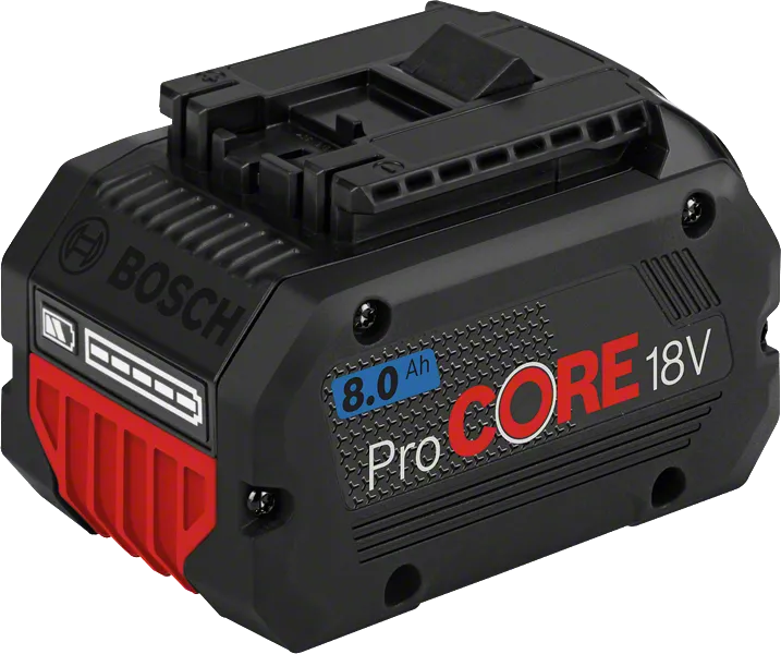 Bosch ProCORE 18V 8.0Ah battery pack.