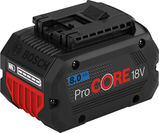 Bosch ProCORE 18V 8.0Ah battery pack.