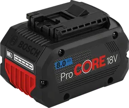 Bosch ProCORE 18V 8.0Ah battery pack.