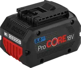 Bosch ProCORE 18V 8.0Ah battery pack.