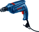 Bosch GSB 450 corded drill with ergonomic handle.