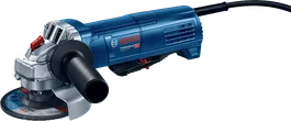 Bosch GWS 9-115 P angle grinder with side handle.