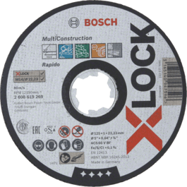 X-LOCK Multi Construction Cutting Disc