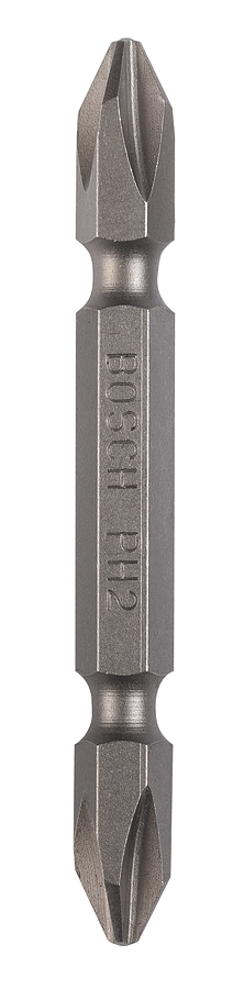 Bosch double ended PH2 screwdriver bit, 65mm.