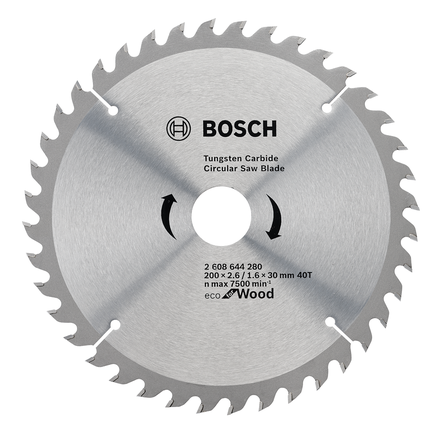 Bosch tungsten carbide circular saw blade for wood.
