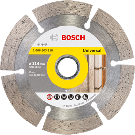 Bosch Universal diamond cutting disc 114mm for multi-material.