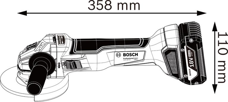 Ponceuse BOSCH HG UniversalSander 18V-10 (Machine seule)