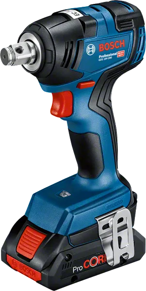 Bosch GDS 18V-200 cordless impact wrench, max torque 200 Nm.