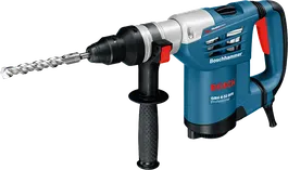 Bosch GBH 4-32 DFR rotary hammer drill with side handle.