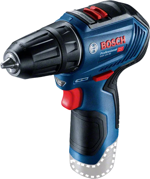 Bosch GSR 12V-30 cordless drill with two-speed settings.