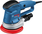 Bosch GEX 34-150 random orbit sander with 150mm pad.