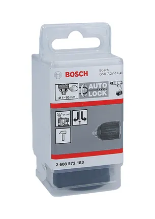 Bosch 3/8″ auto-lock drill chuck.