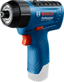 Bosch EXACT 12V cordless screwdriver, ergonomic grip.