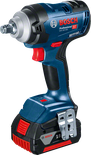 Bosch GDS 18V-400 cordless impact wrench, max torque 400 Nm.